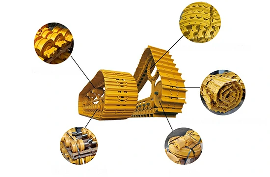 Bagian-bagian kolong kendaraan: Diagram yang menunjukkan distribusi berbagai bagian yang bersesuaian.
